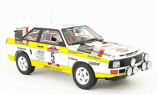 Audi Sport Quattro rallye 1/18 Autoart no.5 san remo 1984 modellautos