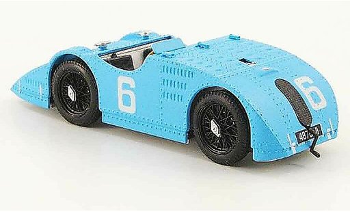 Bugatti 32 grand prix 1/43 Brumm tank no.6 e.friedrich gp frankreich 1923 modellautos