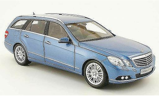 Mercedes Classe E T-Modell 1/18 Minichamps (s212) blau 2009 modellautos