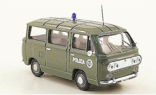 Fiat 850 Familiare 1/43 Progetto Polizia 113 police Italien modellautos