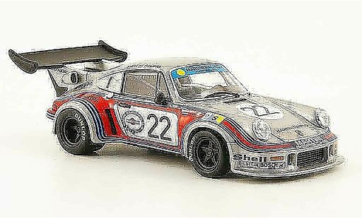 Porsche 911 Turbo 1/43 Ebbro RSR No.22 Martini 24h Le Mans 1974 modellautos