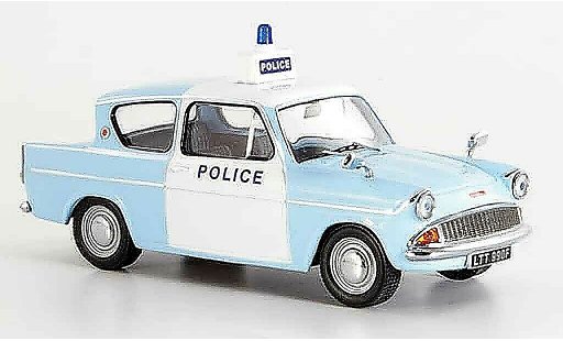 Ford Anglia Police 1/43 IXO Britische 1963 modellautos