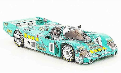 Porsche 962 1987 1/43 Spark No.1 lui 24h Le Mans modellautos