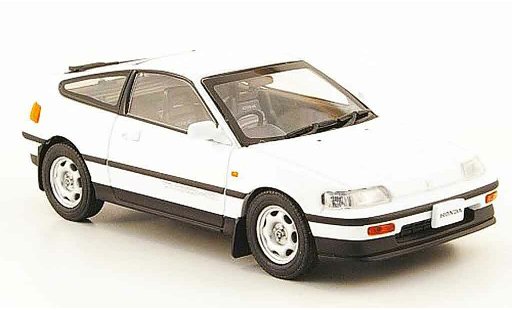 Honda CRX MK2 1/43 Ebbro weiss 1987 modellautos