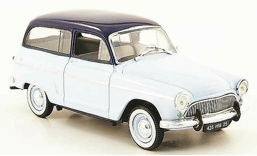 Simca Aronde Ranch 1/43 Nostalgie blau 1961 modellautos