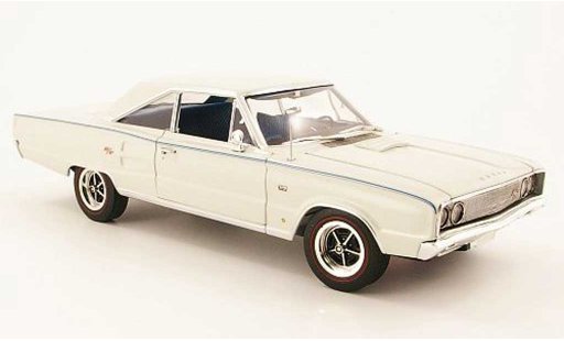 Dodge Coronet 1967 1/18 Highway 61 r/t 426 creme weiss modellautos
