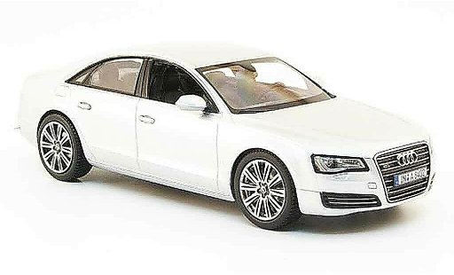 Audi A8 berline 1/43 Kyosho grau metallisee 2010 modellautos