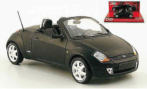Ford Street Ka Cabriolet 1/43 Minichamps matt schwarz 2003 modellautos