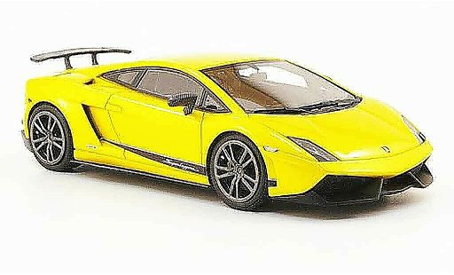Lamborghini Gallardo LP570-4 1/43 Look Smart superleggera gelb 2010 modellautos