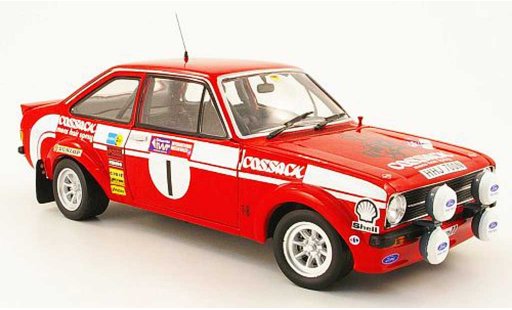 Ford Escort Rally 1/18 Sun Star no.1 cossack sieger rallye pays de galles 1975 modellautos