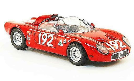 Alfa Romeo 33.2 fleron 1/43 M4 1967 no.192 targa florio modellautos