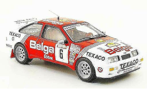 Ford Sierra Cosworth RS 1/43 IXO No.6 Belga Sieger Rally Ypres 1988 modellautos