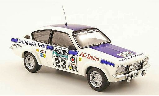 Opel Kadett C Rallye 1/43 Schuco Coupe No.23 RALombarRally 1974 modellautos