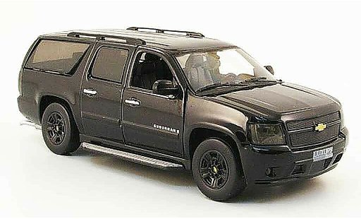 Chevrolet Suburban special edition 1/43 Luxury Die Cast schwarz Blackout 2009 2010 modellautos