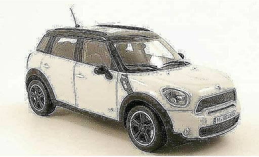 Mini Countryman S 1/18 Norev grau/schwarz 2010 modellautos