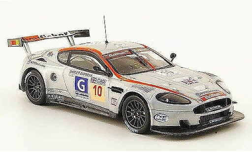 Aston Martin DBR9 gt1 1/43 IXO no.10 daily express 24h spa 2008 modellautos