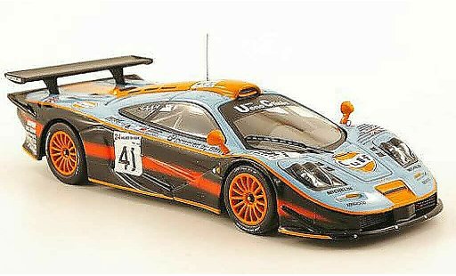 McLaren F1 GTR GTR 1/43 IXO No.41 Gulf 24h Le Mans 1997 modellautos