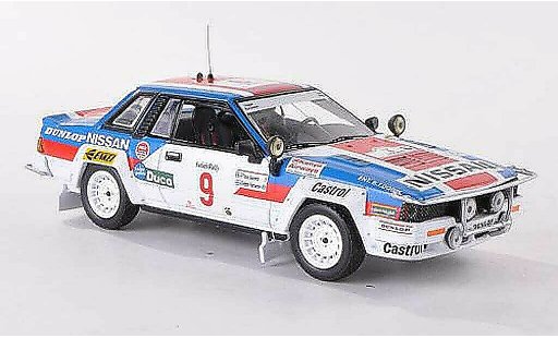 Nissan 240 RS 1/43 IXO No.9 Safari Rally 1984 T.Salonen/S.Harjanne modellautos