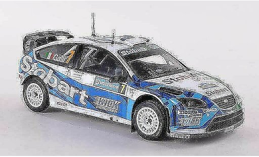 Ford Focus RS WRC 1/43 IXO 07 No.7 Stobart Rally Schweden 2008 Galli/Bernacchini modellautos