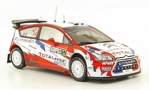 Citroen C4 WRC 2009 1/43 IXO No.12 Total Rally Griechenland modellautos