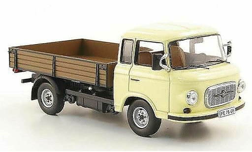 Barkas B 1000 plateau 1/43 IST Models Pritschenwagen beige 1968 modellautos