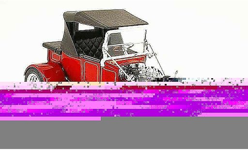 Ford Hot Rod 1923 1/18 Yat Ming t-bucket rot geschlossen modellautos