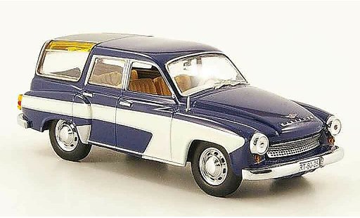 Wartburg 311 Camping 1/43 IST Models blau weiss 1960 modellautos