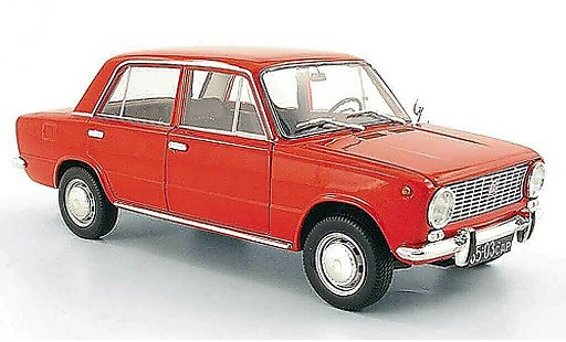 Lada 1200 Base 1/18 IST Models rot 1971 modellautos