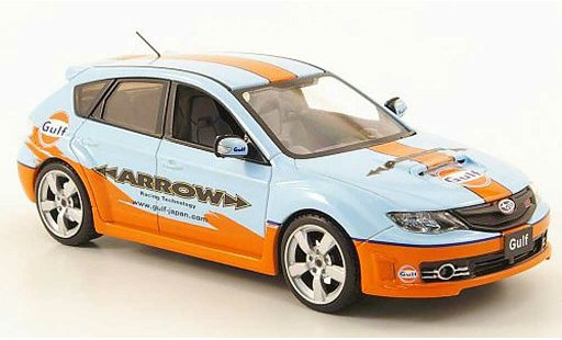 Subaru Impreza WRX 1/43 J Collection STI Gulf Japan RHD 2008 modellautos