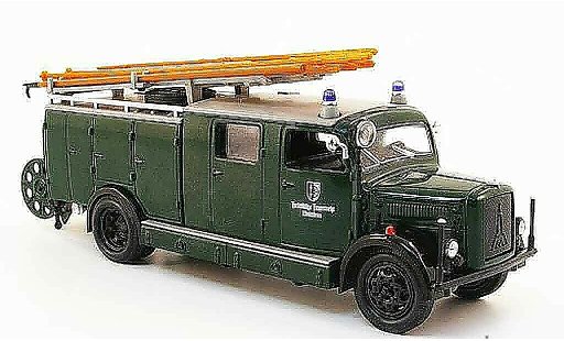 Magirus SLG Base 1/43 Yat Ming S 3000 Freiwillige pompier Mainleus 1941 modellautos
