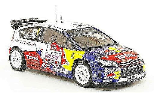 Citroen C4 WRC 2009 1/43 IXO no.1 loeb loeb rallye du var modellautos