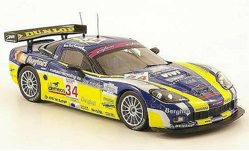 Chevrolet Corvette course 1/43 IXO C6 R No.34 FIA GT 24h Spa 2006 modellautos