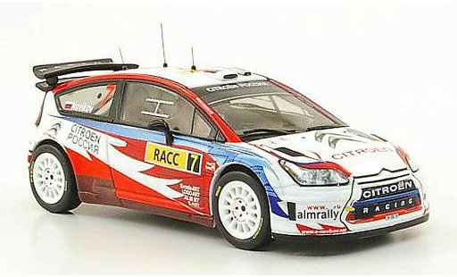 Citroen C4 WRC 2009 1/43 IXO No.7 Rally Spanien modellautos