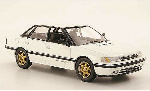 Subaru Legacy RS Turbo 1/43 IXO 2.0 Type RA weiss 1989 modellautos