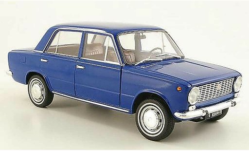 Fiat 124 Limousine 1/18 IST Models blau 1966 modellautos