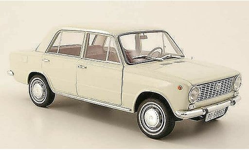 Seat 124 Base 1/18 IST Models weiss 1969 modellautos