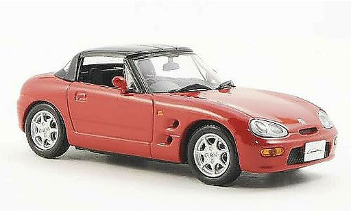 Suzuki Cappuccino Base 1/43 J Collection rot geschlossen 1994 modellautos