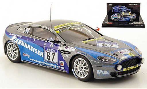 Aston Martin V8 course 1/43 Minichamps N24 No.67 Birchwood Racing 24h Nurburgring 2010 modellautos