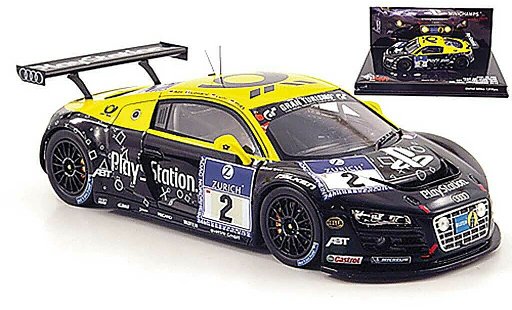 Audi R8 lms 1/43 Minichamps No.2 Team Abt24h Nurburgring 2010 modellautos