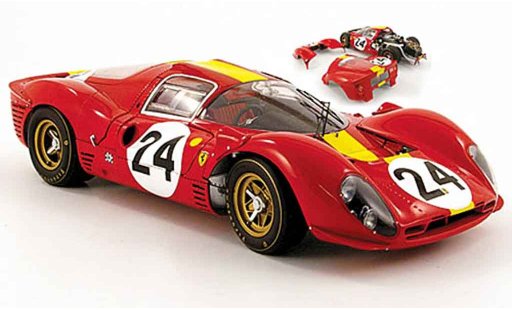 Ferrari 330 P4 1/18 Kyosho no.24 dritter platz 24h le mans 1967 modellautos