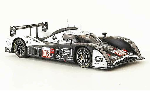 Aston Martin LMP1 lola 1/43 Spark no.008 signature plus 24h le mans 2010 modellautos