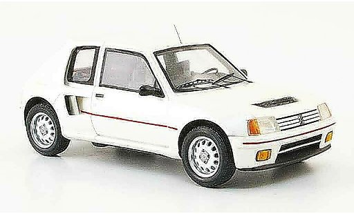 Peugeot 205 Turbo 16 1/43 Spark weiss 1984 T16 modellautos