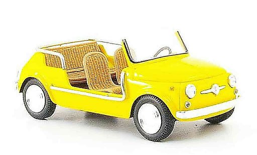Fiat 500 Jolly 1/43 Spark gelb 1961 modellautos