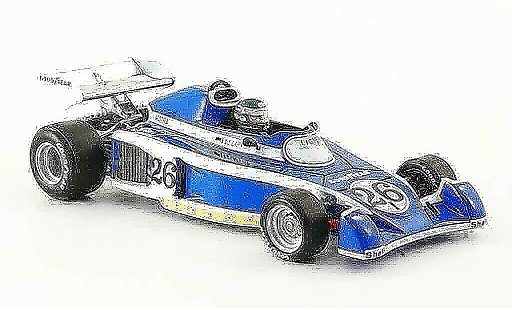 Ligier JS5 Base 1/43 Spark No.26 J.Laffite GP osterreich 1976 modellautos