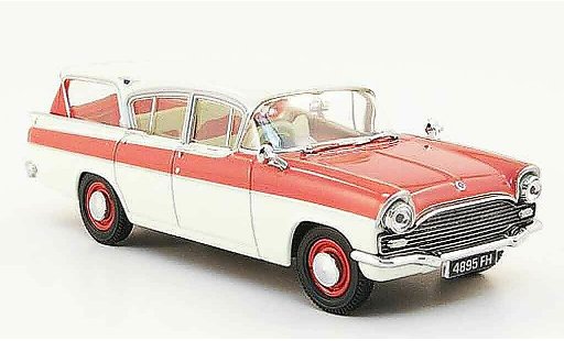 Opel Cresta Base 1/43 Oxford Friary Estate rosa weiss modellautos