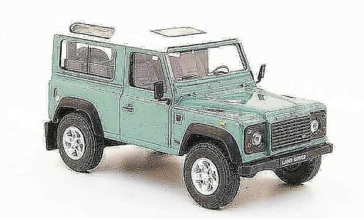 Land Rover Defender Base 1/43 Cararama gr&Atilde;&frac14;n weiss modellautos