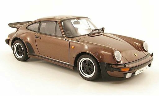Porsche 911 Turbo 1/18 Autoart 30 braun 1975 modellautos