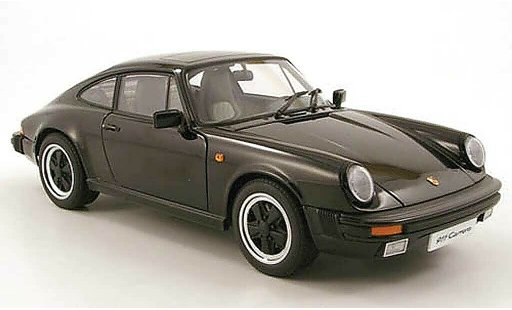 Porsche 911 3,2 1/18 Autoart 32 carrera noir 1988 modellautos
