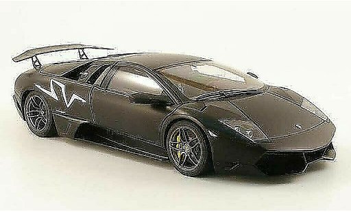 Lamborghini Murcielago LP670 1/18 Autoart 4 SV matt schwarz 2009 modellautos