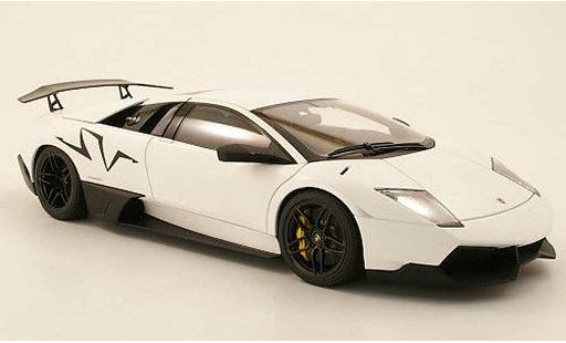 Lamborghini Murcielago LP670 1/18 Autoart SV weiss 2009 modellautos